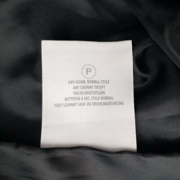 Denver Hayes Ladies Size XL Black & White Checkered Lined Fringed Blazer - Picture 5 of 10